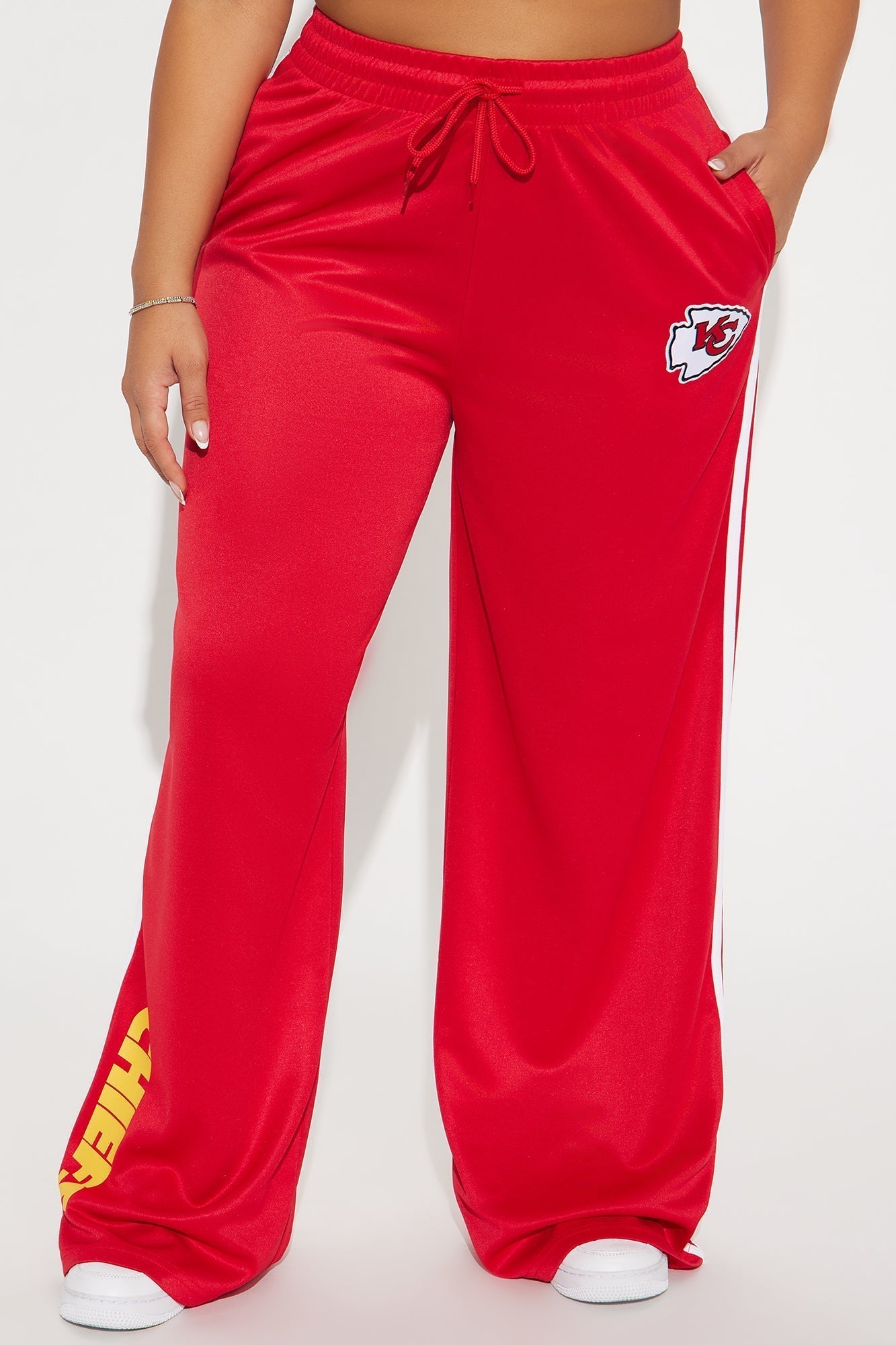 Chiefs Kingdom Wide Leg Pant - Red