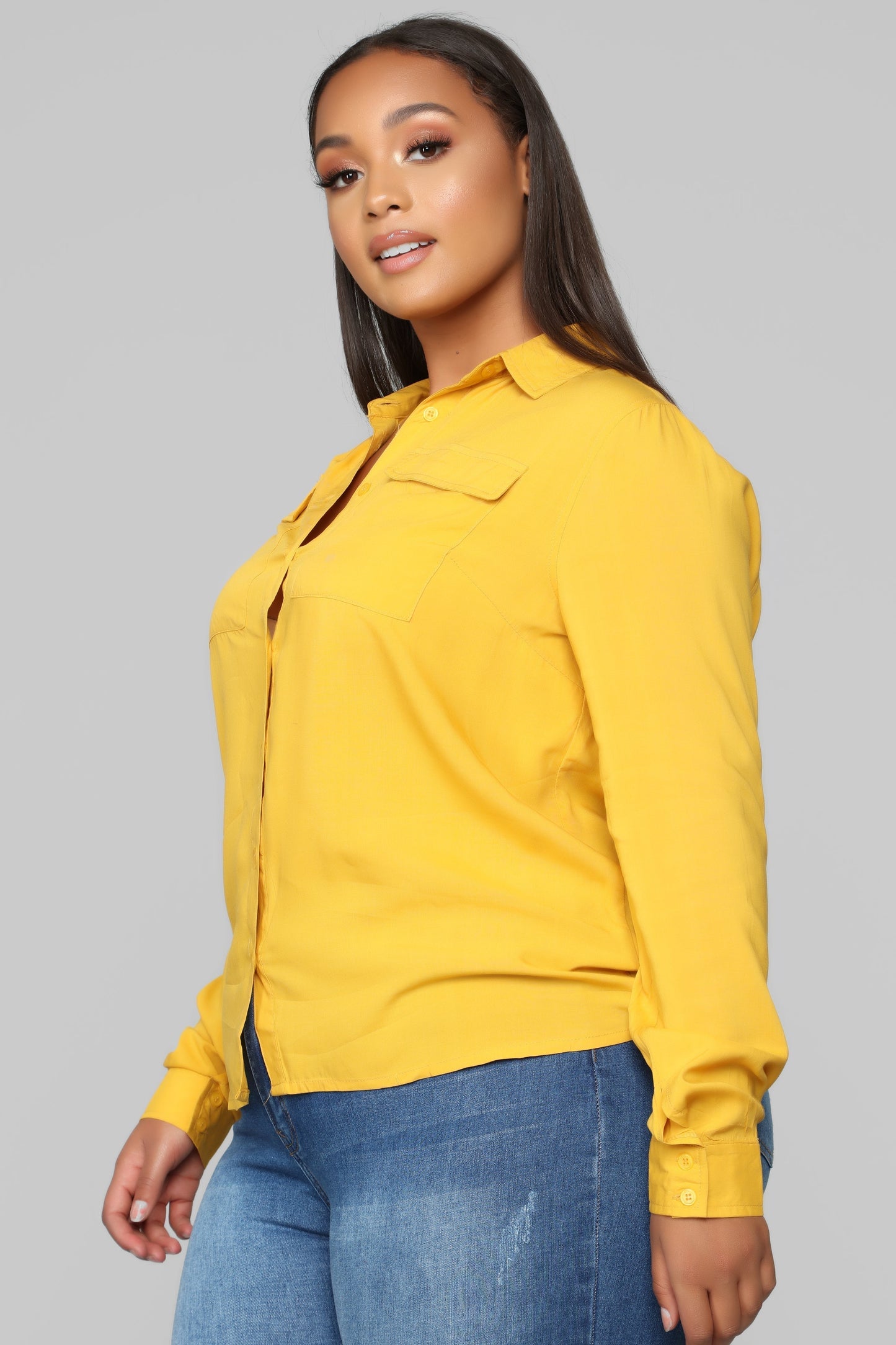 You Better Work Shirt II - Mustard