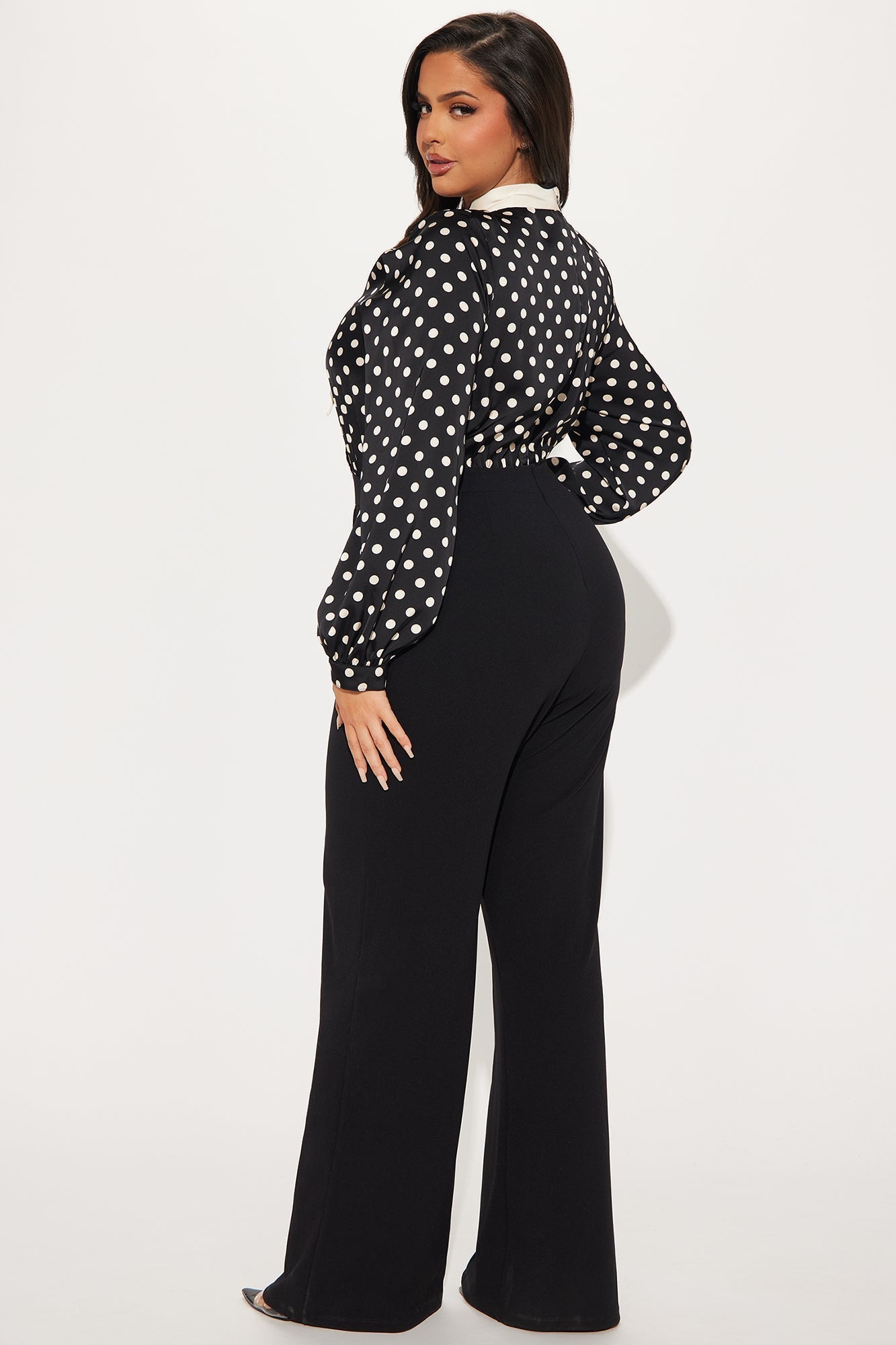 Etiquette Queen Jumpsuit - Black/White