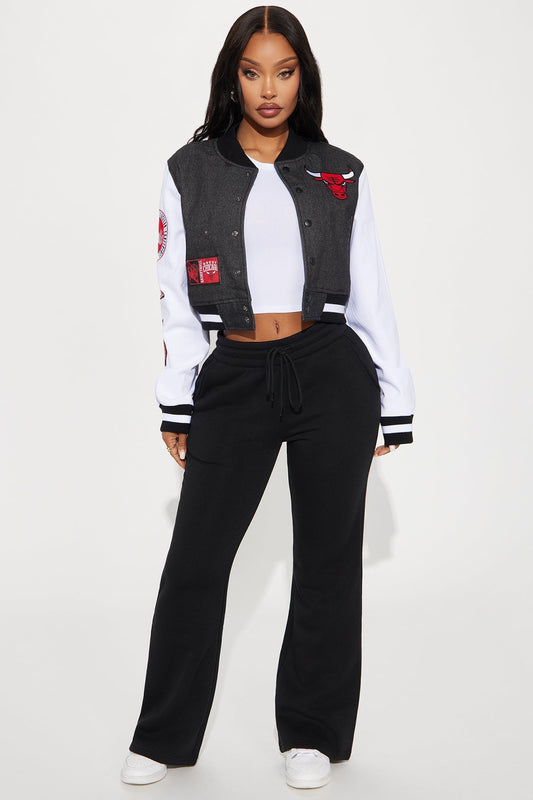 Candice Lounge Flare Pant - Black