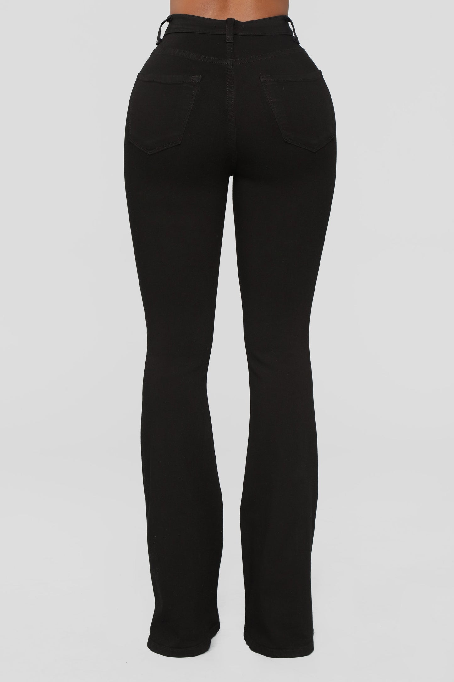 Deep In My Soul Flare Jeans - Black