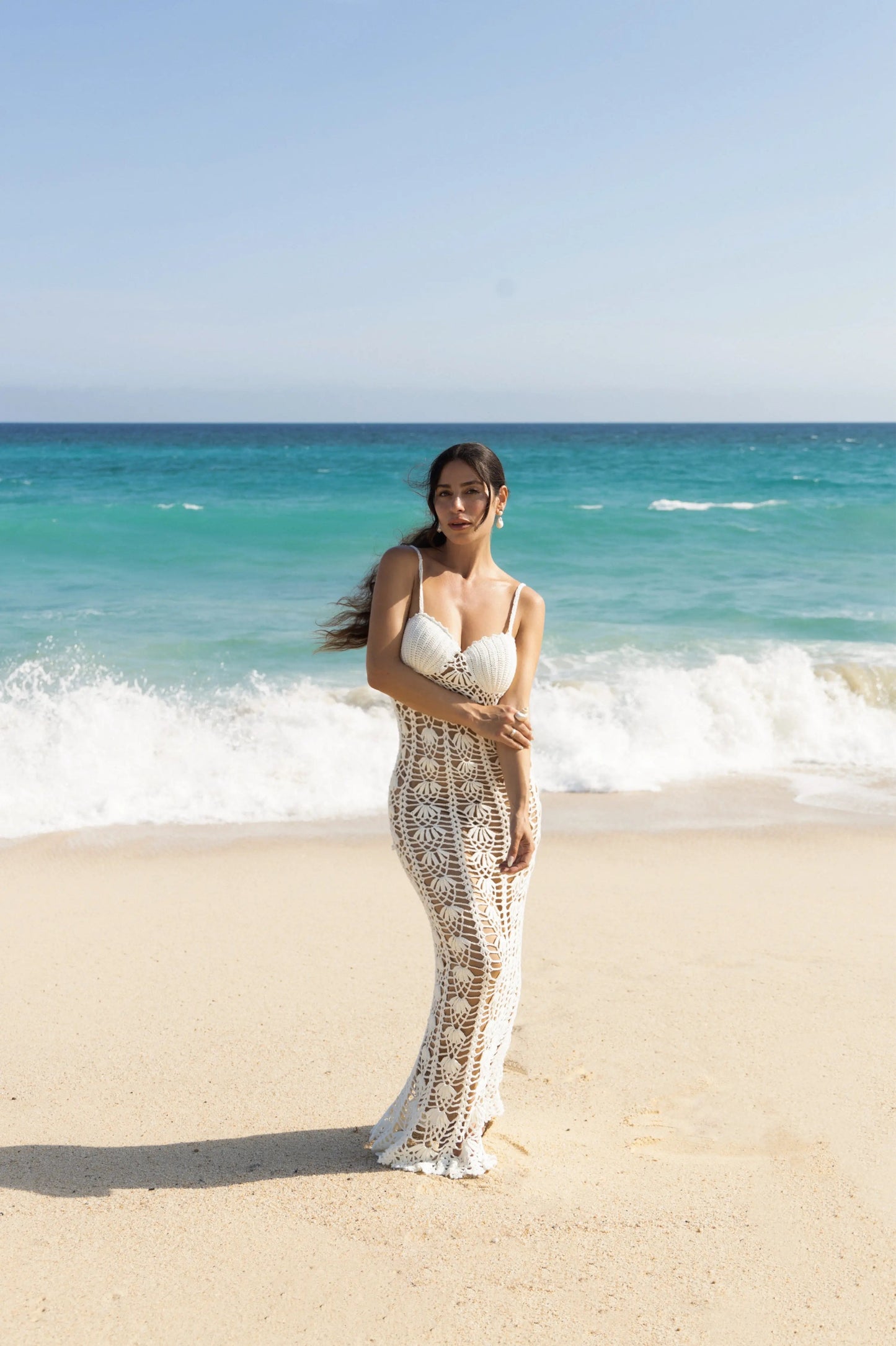 Ivory Odyssey Maxi Dress