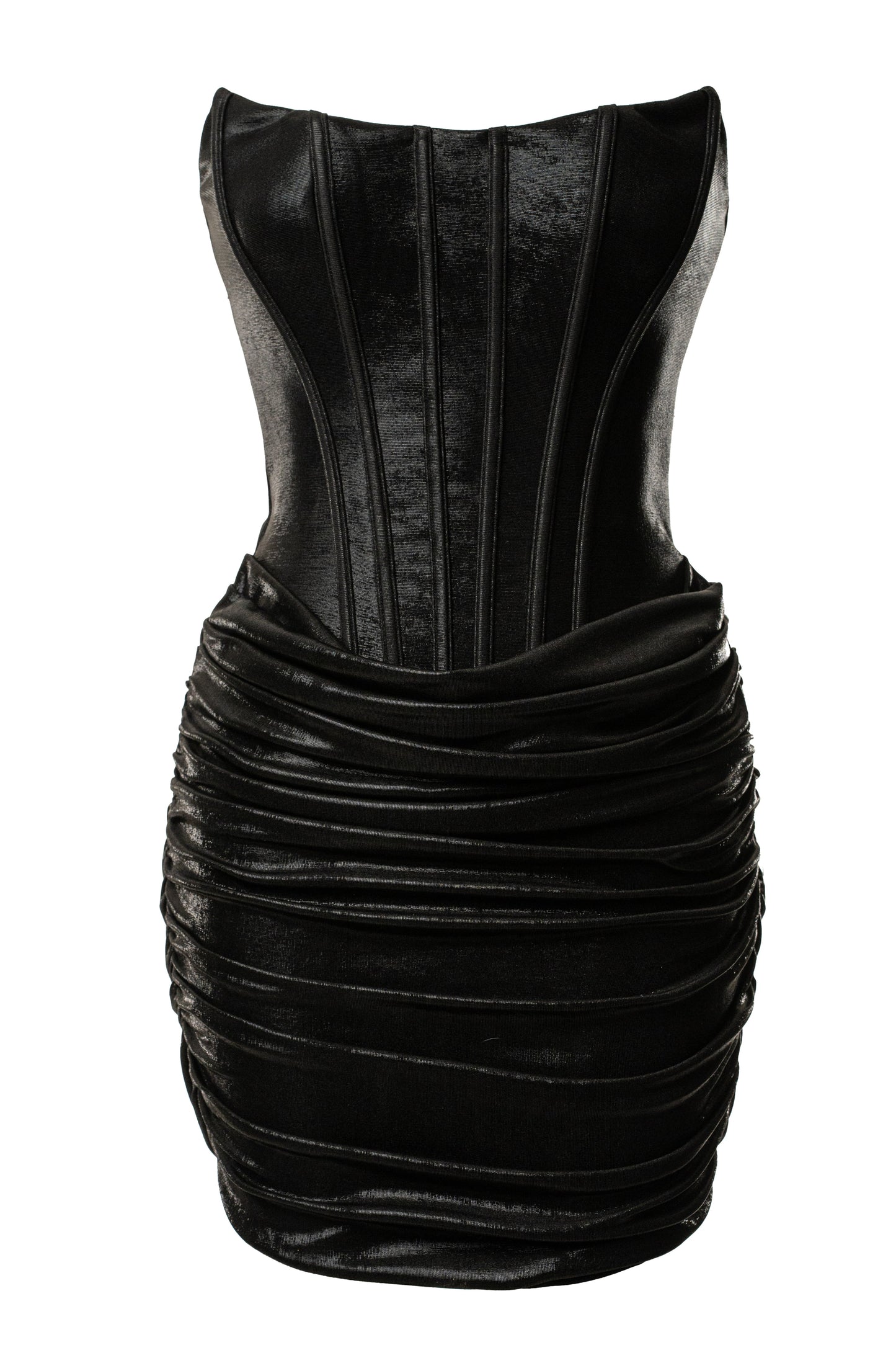 Black Corset Mini Dress