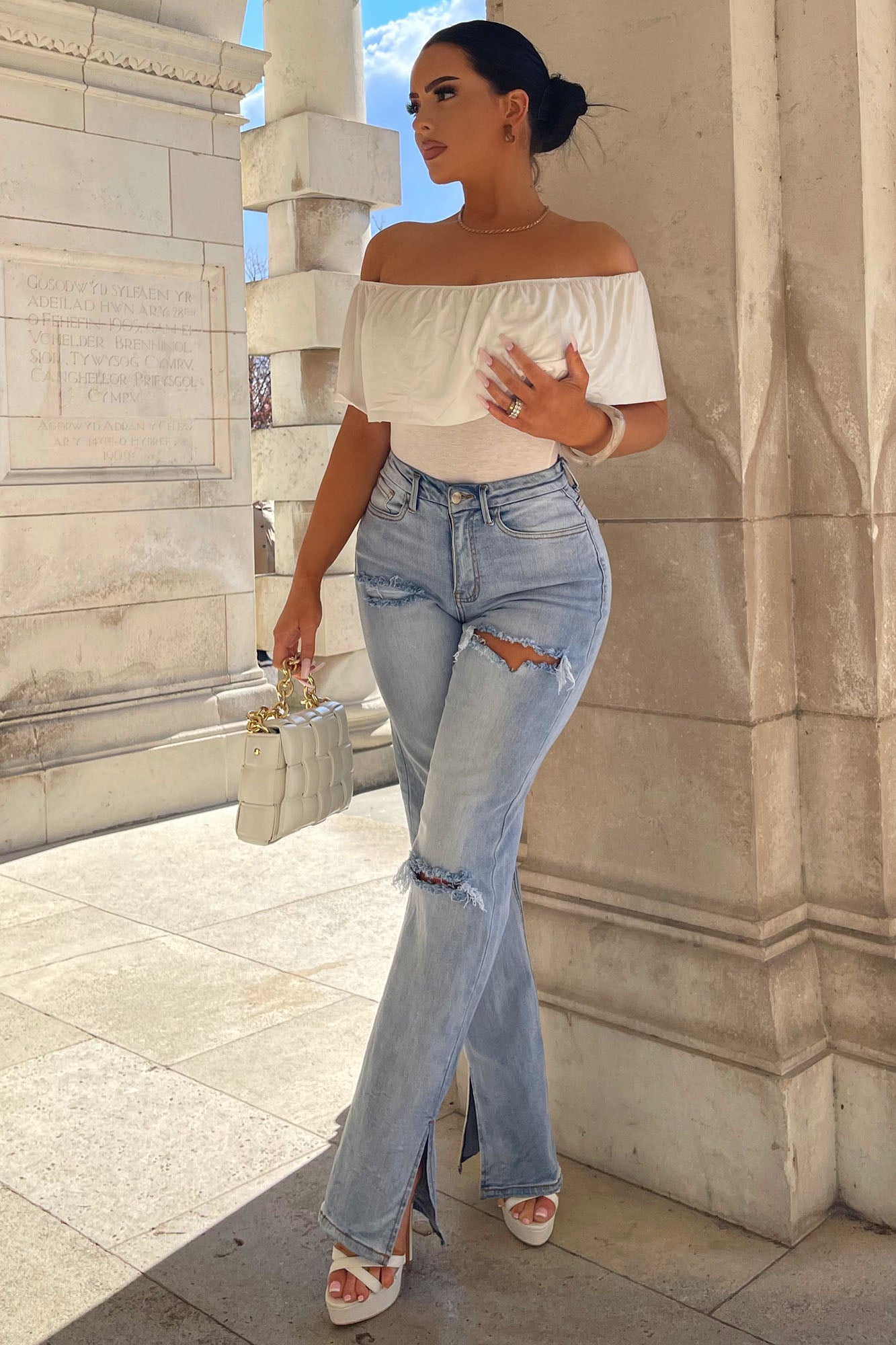 Happy Hour Bodysuit - Ivory