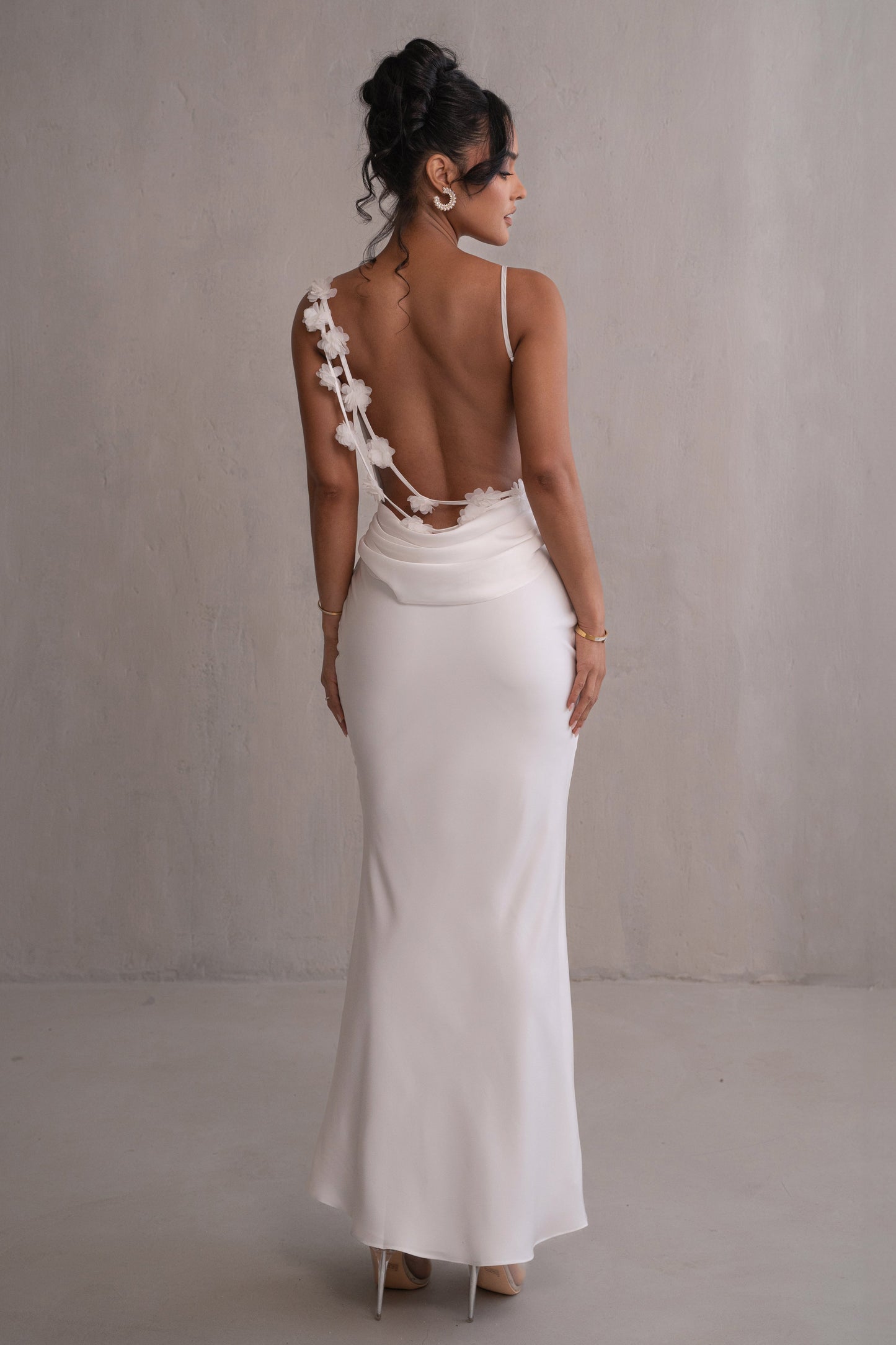 PRE-ORDER Ivory Down The Aisle Satin Gown