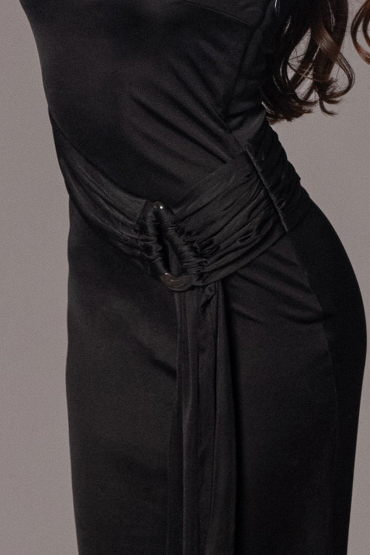Black Muoi Maxi Dress