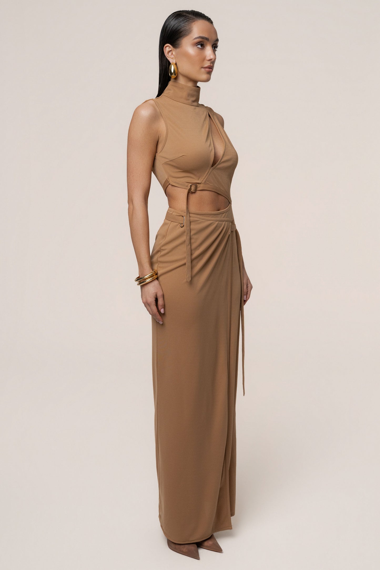 Tan Behind The Scenes Dress