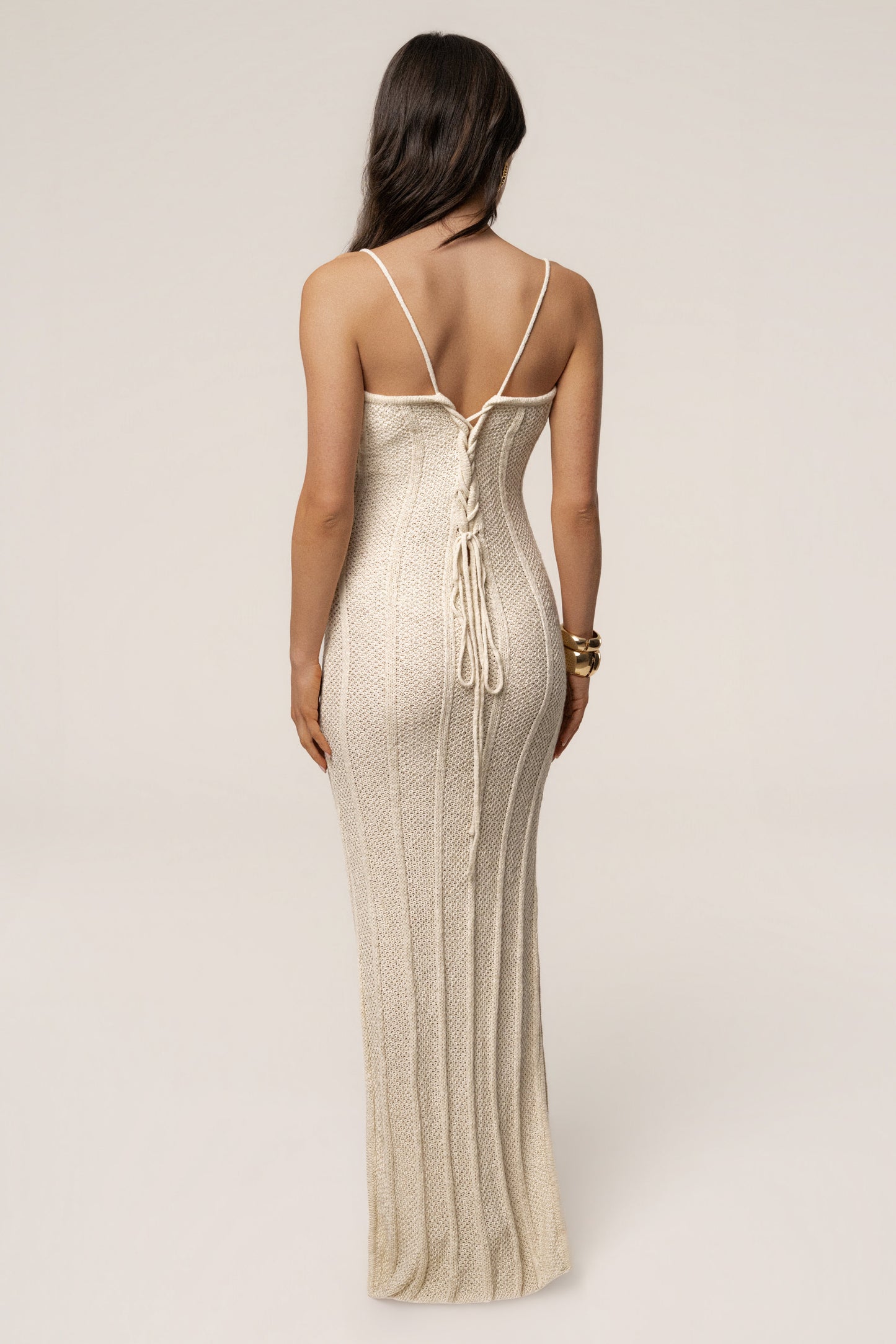 Ivory Cabana Views Crochet Dress