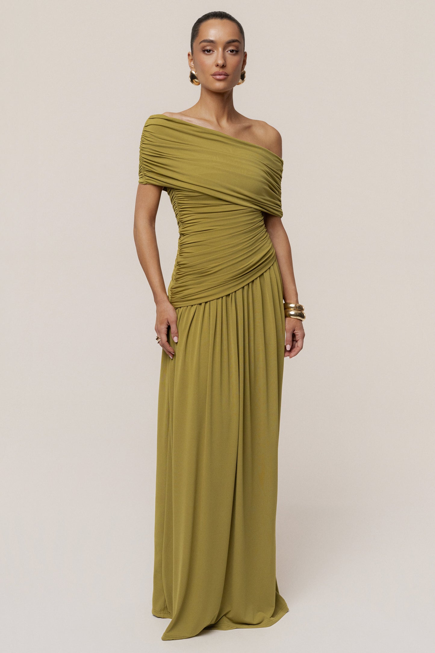 Moss Vision Of Elegance Maxi Dress