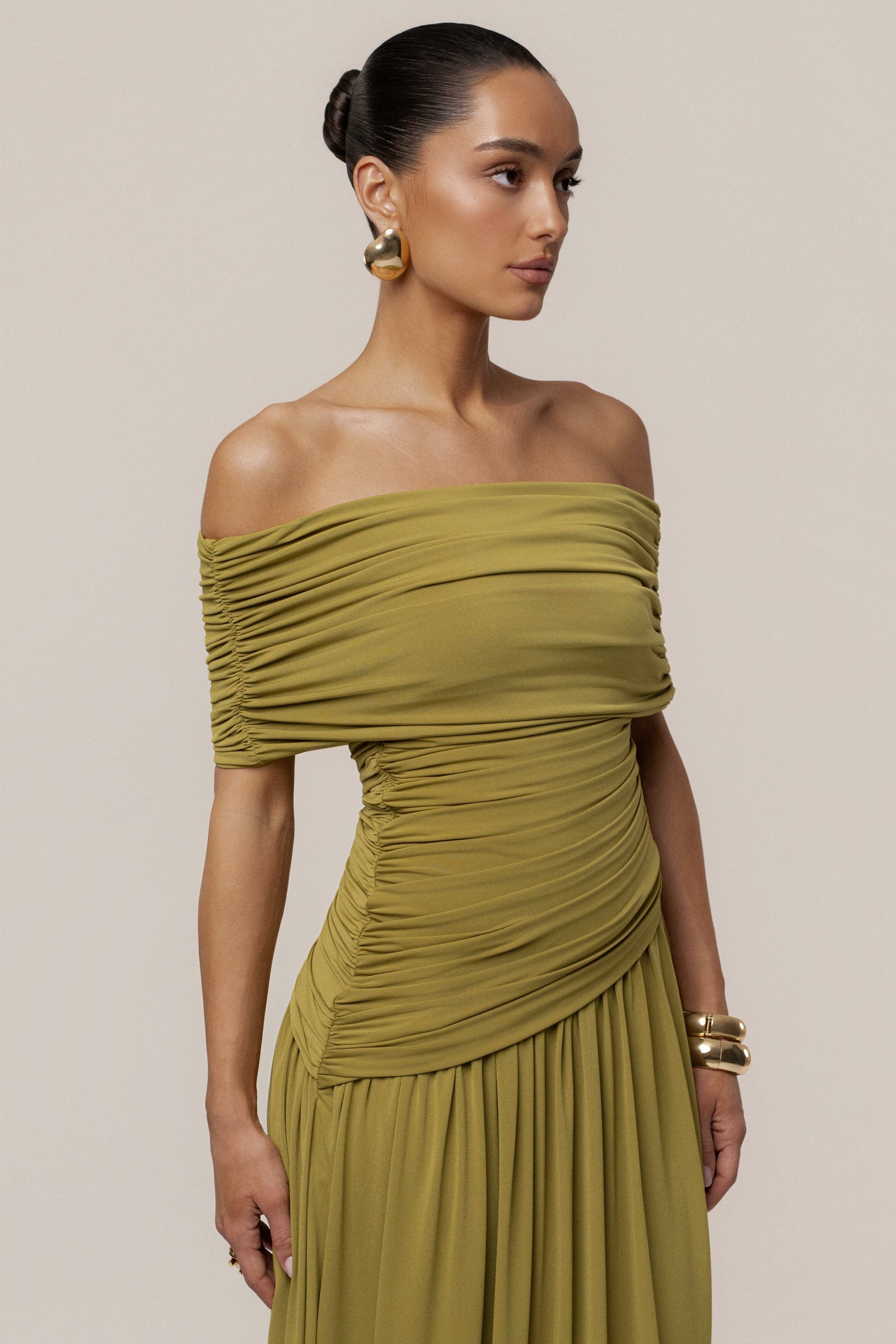 Moss Vision Of Elegance Maxi Dress