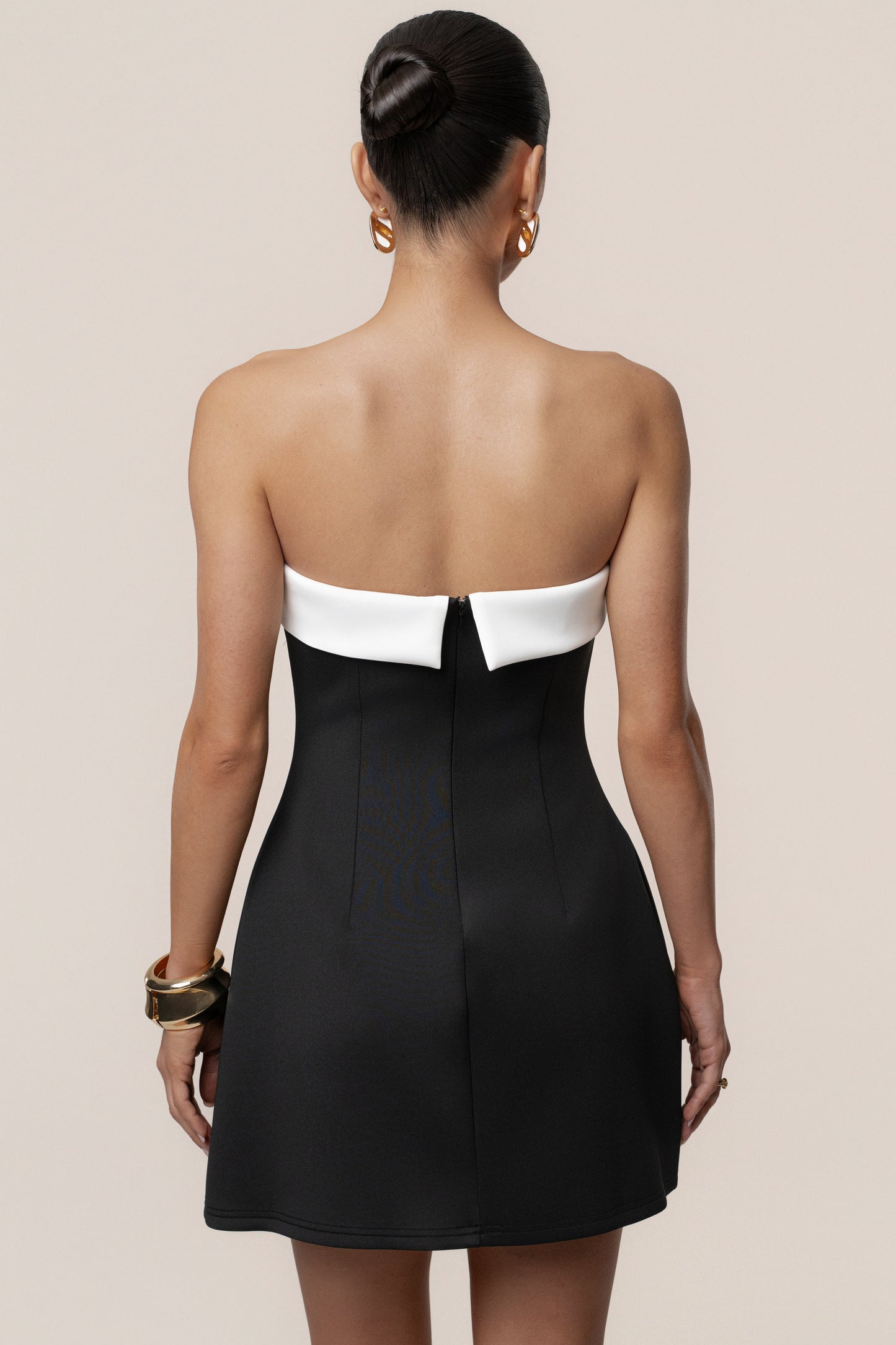 Black Midnight Toast Mini Dress