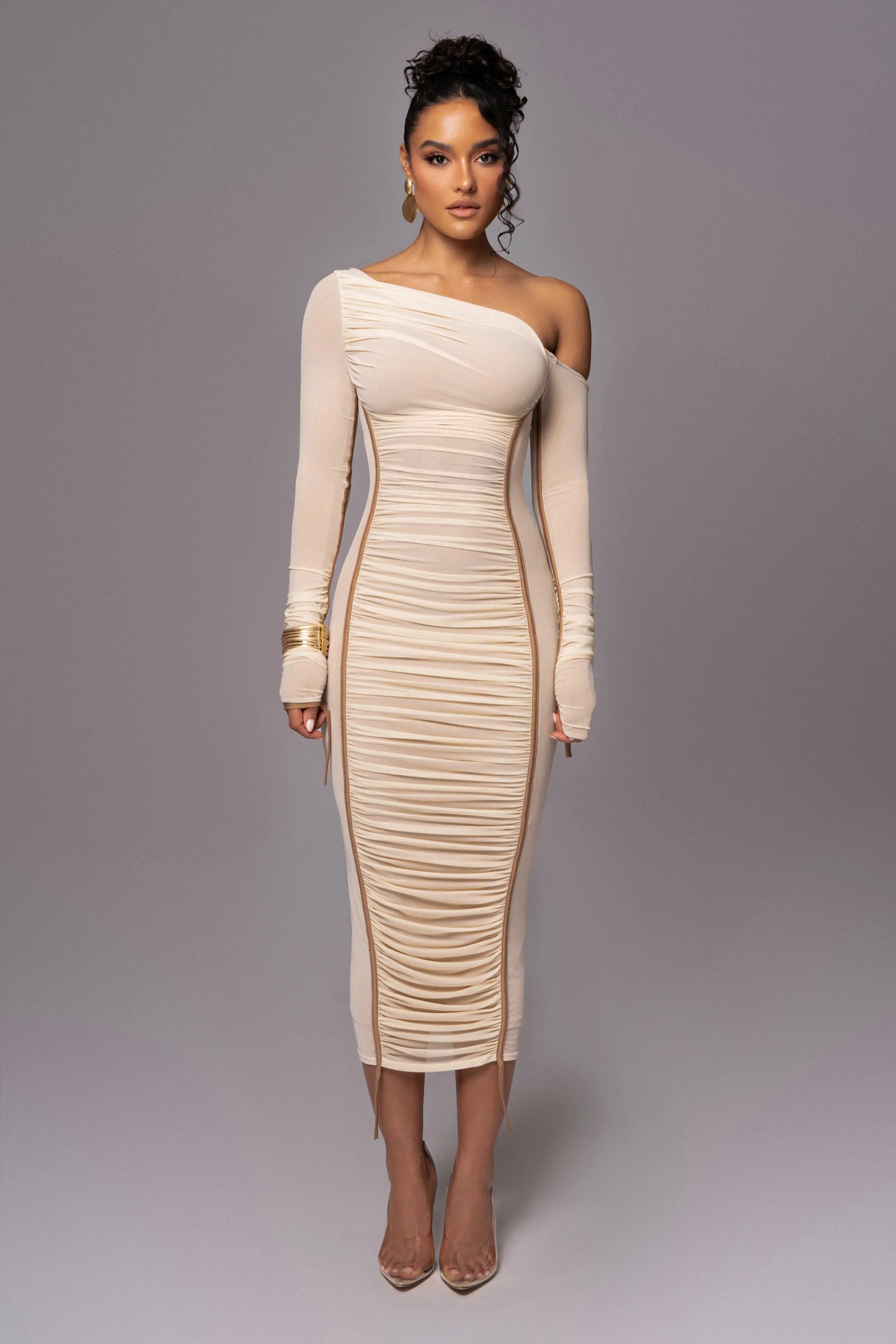 Buttercream Monika Midi Dress