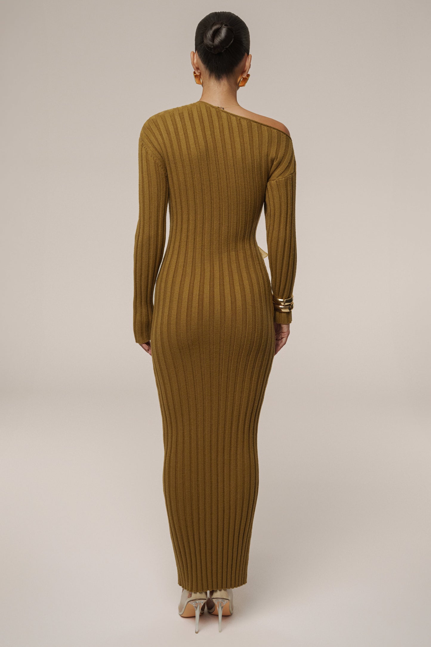 Olive Auttomn Maxi Dress